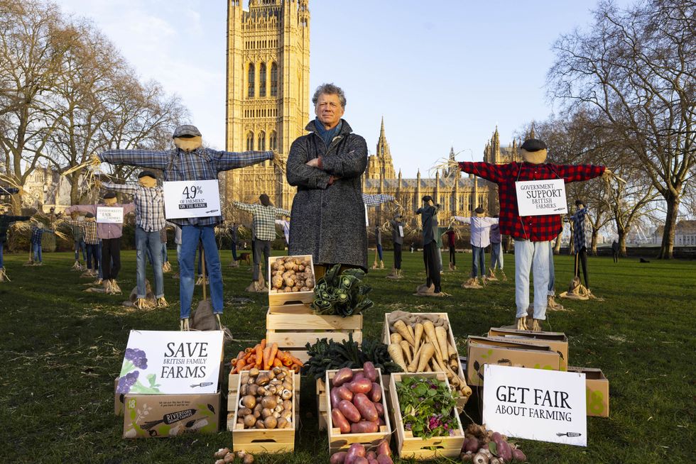 Riverford protest