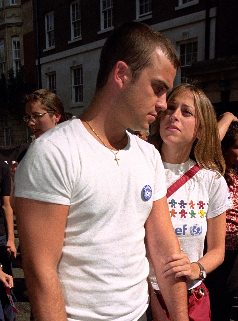 Robbie Williams and Nicole Appleton