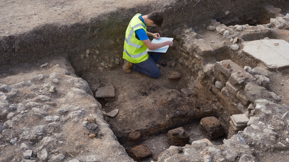 Roman dig in Wiltshire