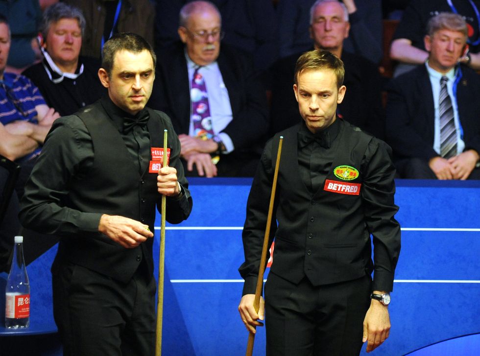 Ronnie O'Sullivan and Ali Carter have clashed in the past