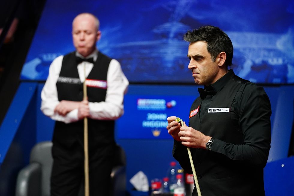 Ronnie O'Sullivan will face John Higgins