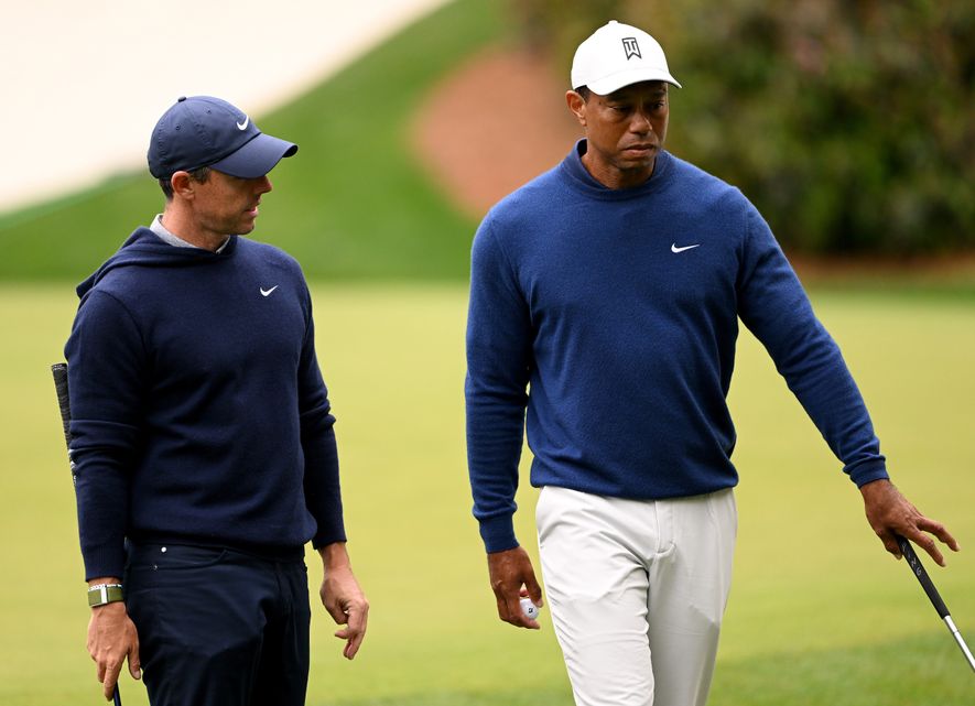 Rory McIlroy and Tiger Woods spoke about the merger at the Genesis Invitational