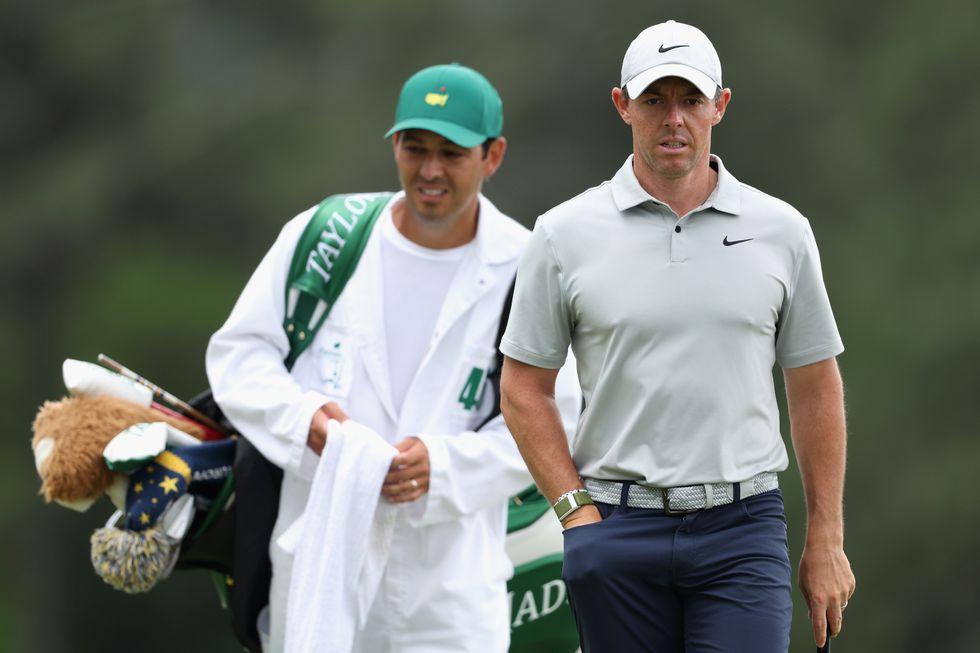 Rory McIlroy is one of the longest players off the tee