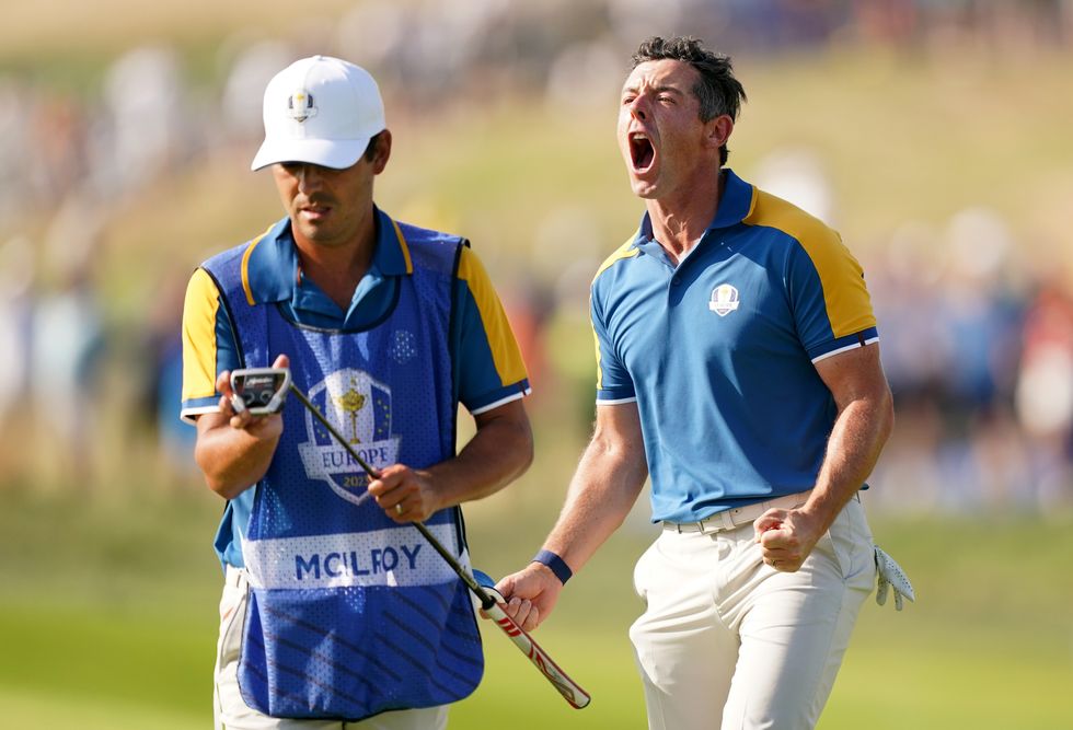 Rory Mcilroy Reveals Plan To Storm American Dressing Room As Europe Win Ryder Cup Red Mist 