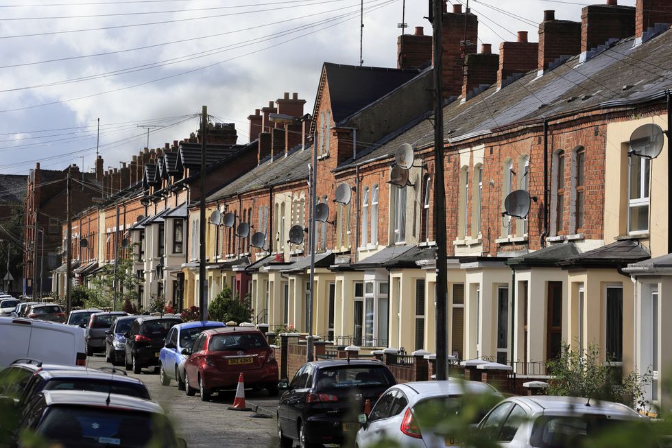 row of houses