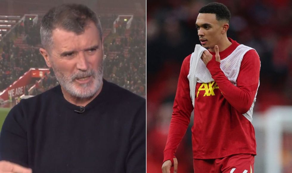 Roy Keane took aim at Trent Alexander-Arnold's defending