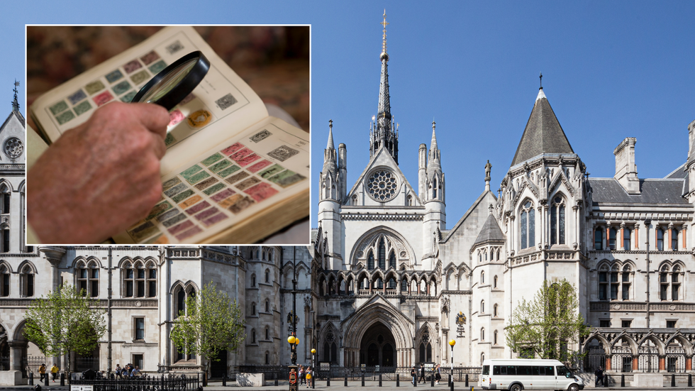 Royal Courts of Justice/Stamp colletcion