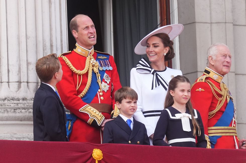 Royal Family at Trooping the Colour