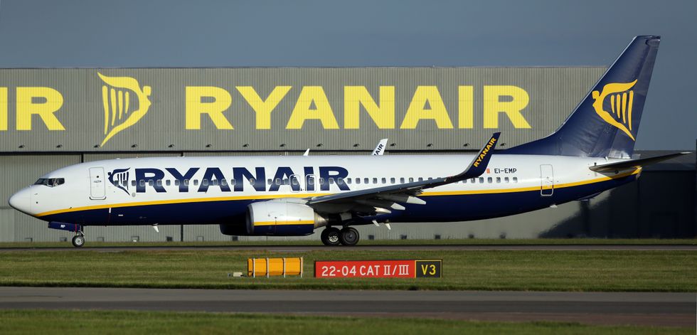 Ryanair flight