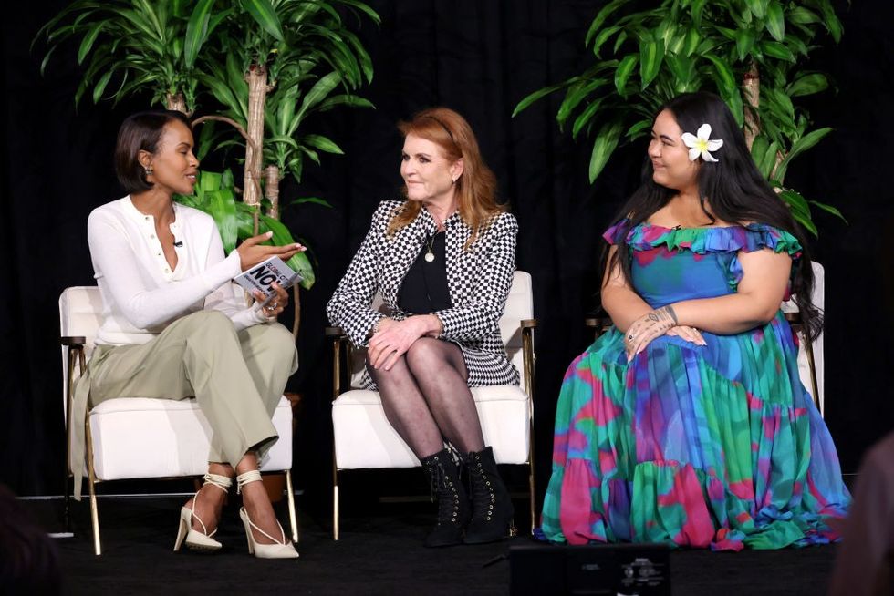 Sabrina Elba, Sarah Ferguson, Duchess of York, and Brianna Fruean