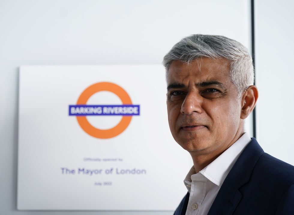 Sadiq Khan at Barking Riverside