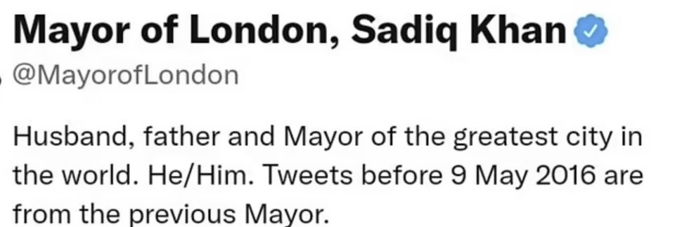 Sadiq Khan profile