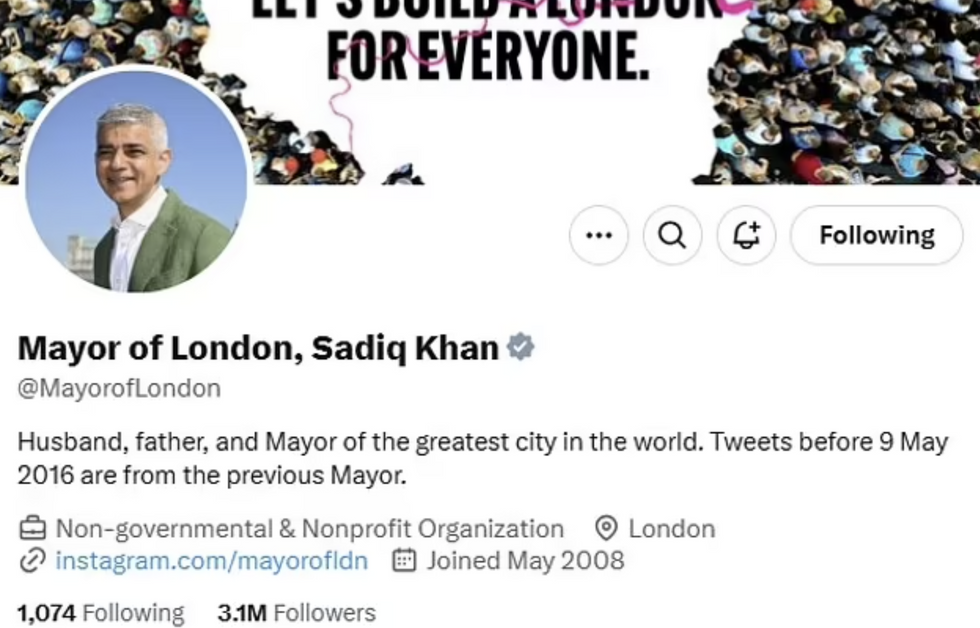 Sadiq Khan profile