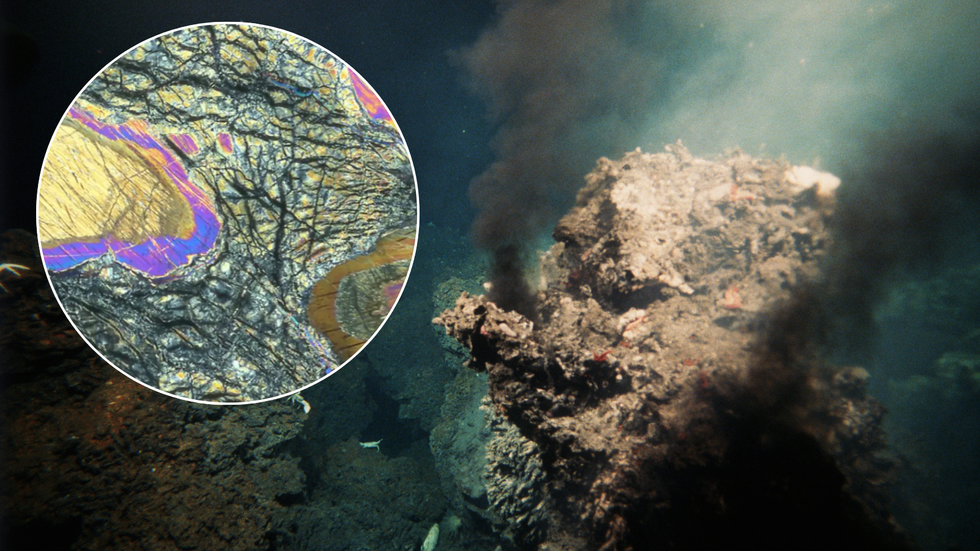 Sample of the Earth's mantle/Hydrothermal Vent in the Atlantic