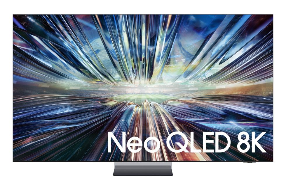 Samsung Neo QLED 8K Smart TV on a white background