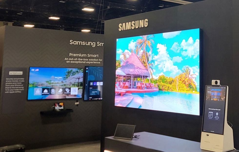 samsung television panels on-display in showroom