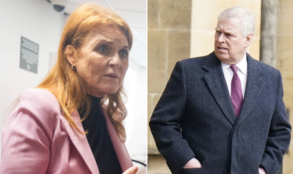 Sarah Ferguson and Prince Andrew