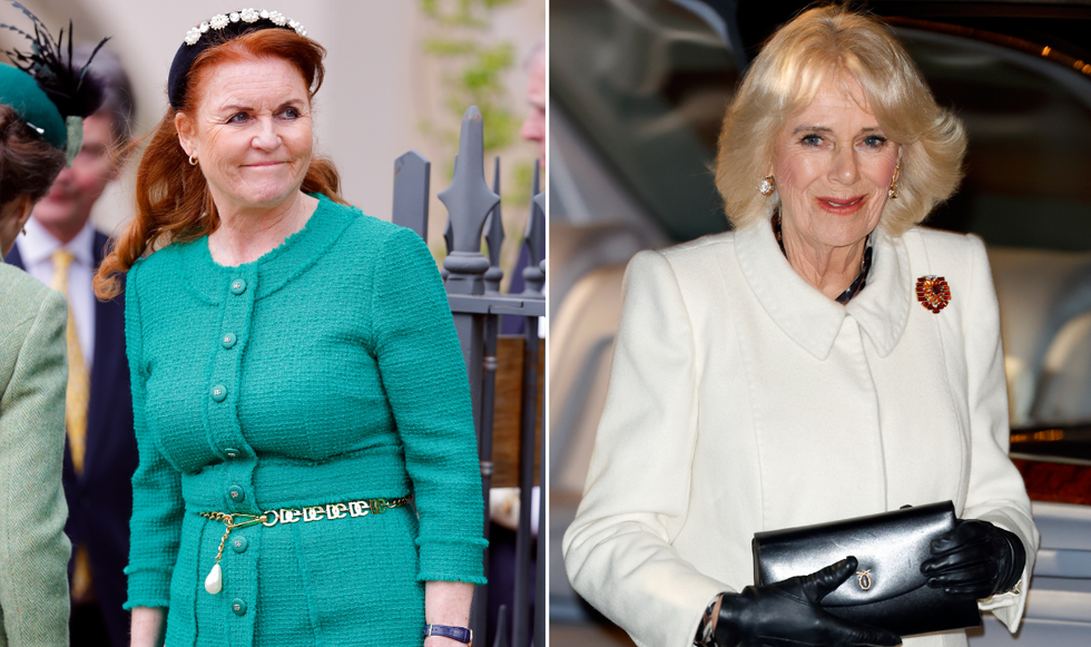 Sarah Ferguson and Queen Camilla