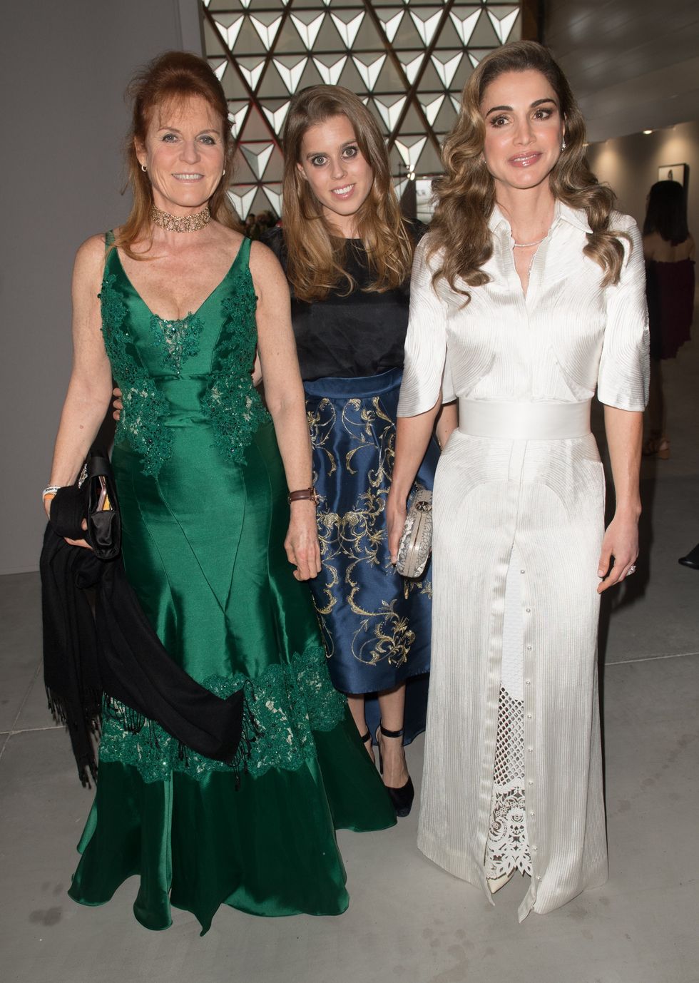 Sarah Ferguson, Princess Beatrice, Queen Rania