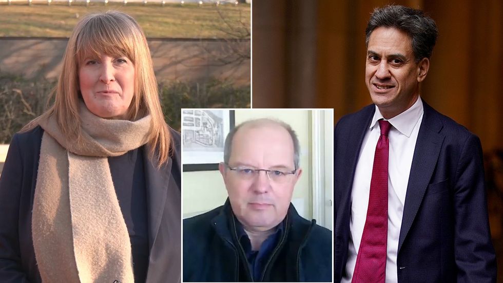 Sarah Jones, Ed Miliband, Andrew Montford