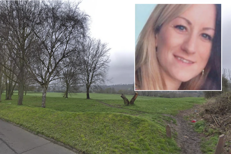 Sarah Mayhew and park where remains were found