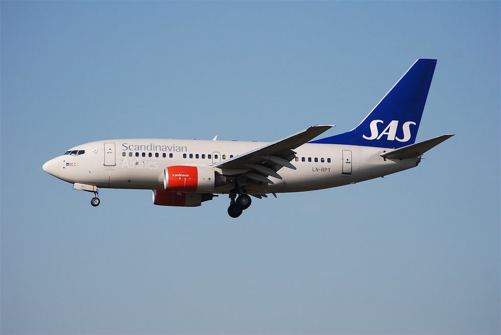 SAS plane