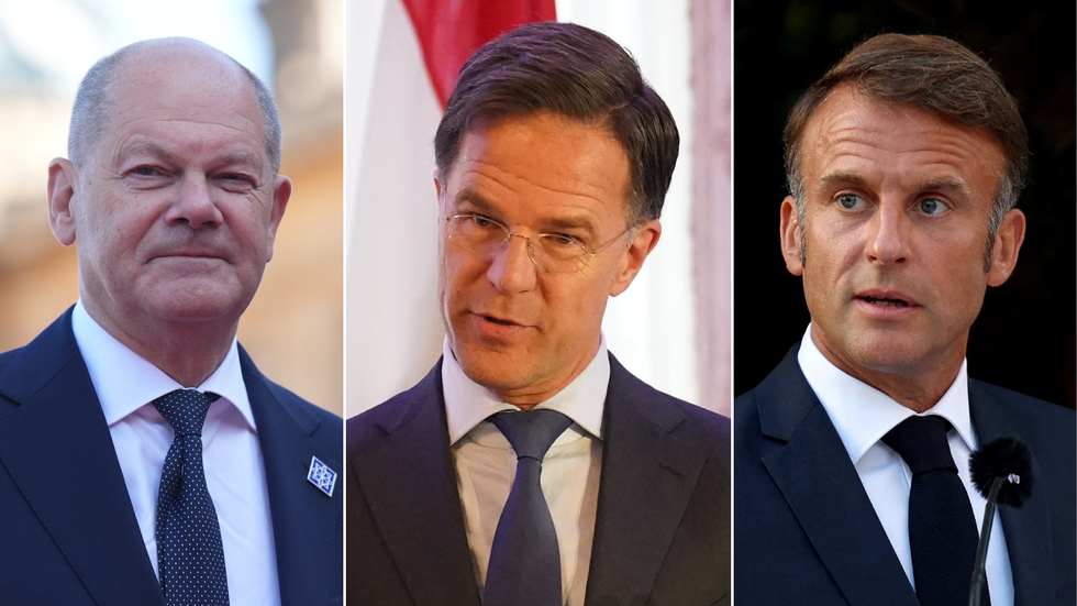 Scholz/Rutte/Macron