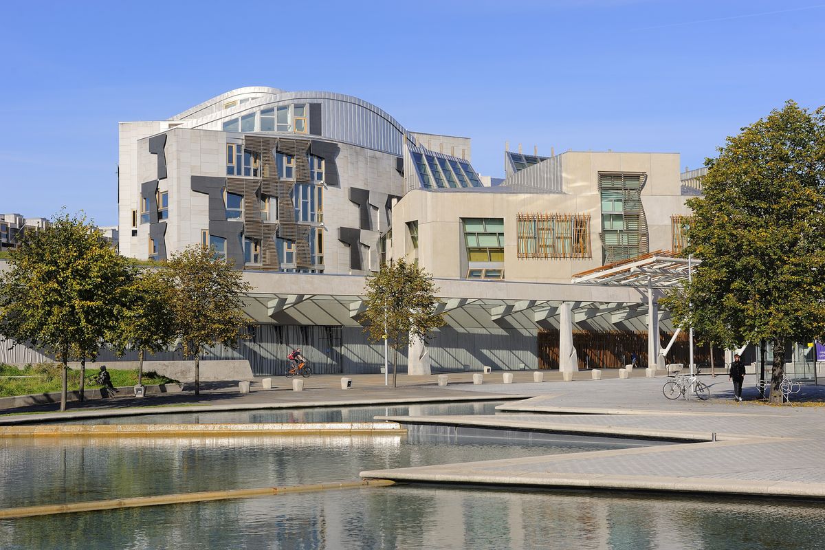 Scottish Parliament Building in pictures