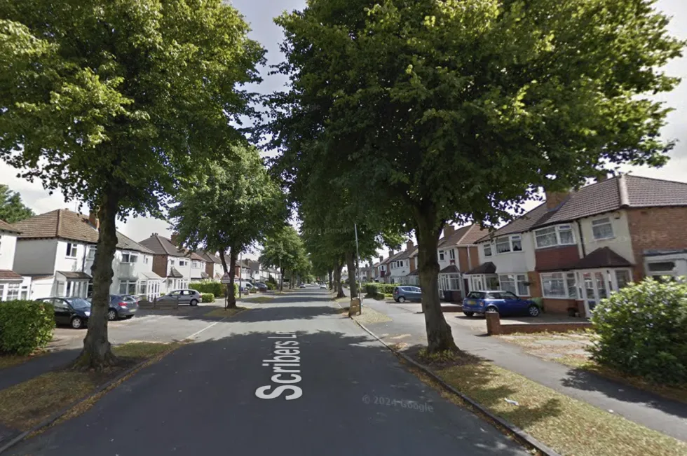 Scribers Lane in Hall Green, Birmingham