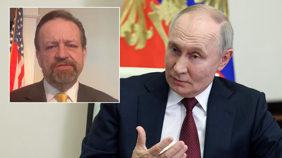 Sebastian Gorka and Vladimir Putin