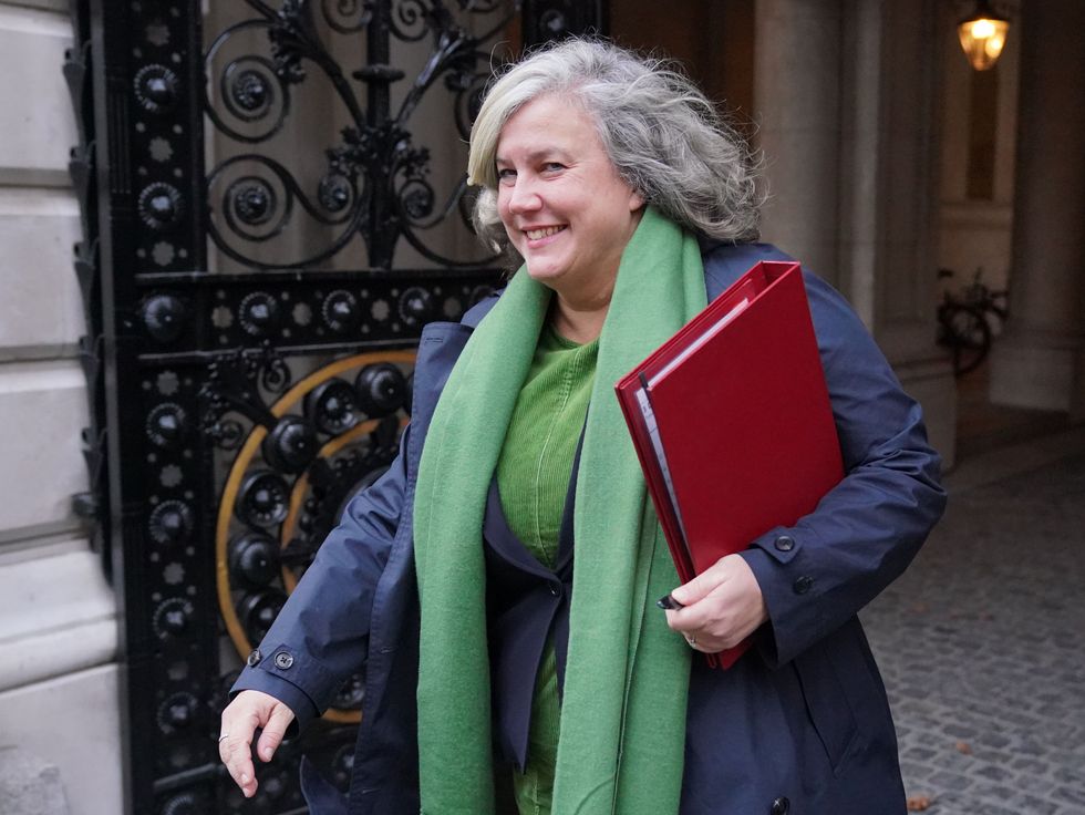 Secretary of State for Transport Heidi Alexander arrives in Downing Street, London