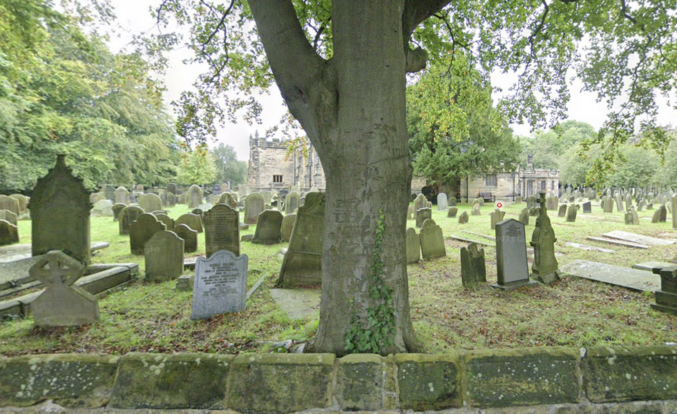 Sefton Parish Church graveyard