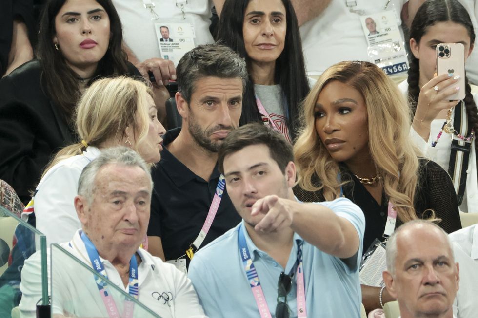 Serena Williams has been in Paris since the start of the Olympics