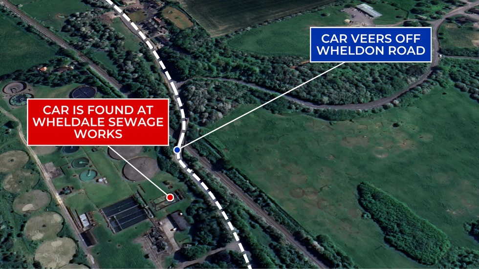 Sewage works map