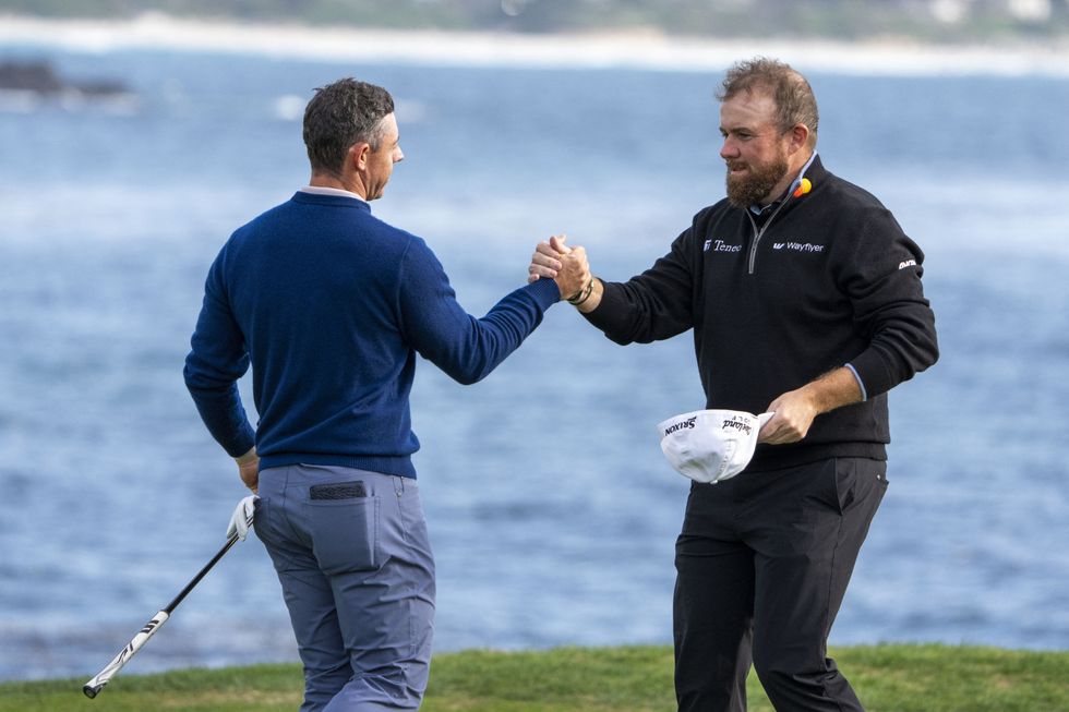 Shane Lowry and Rory McIlroy