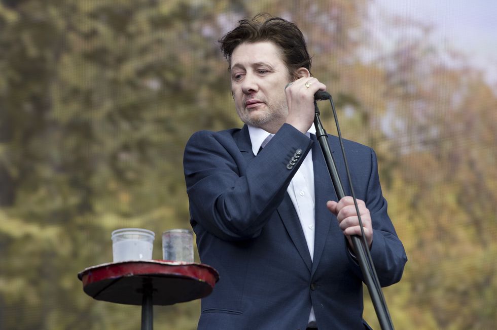 Shane MacGowan performs back in 2014