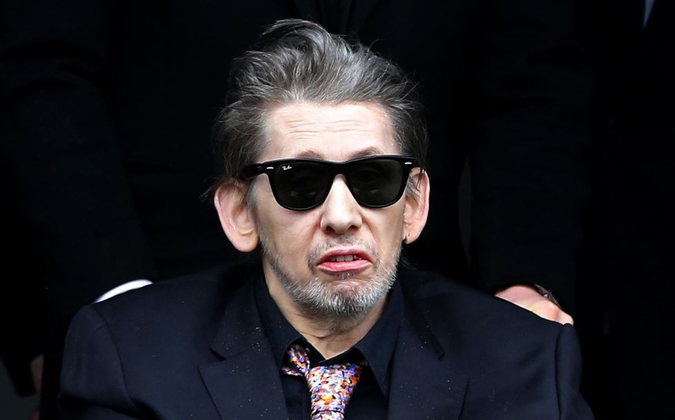 Shane MacGowan pictured smiling from hospital bed as he battles rare ...