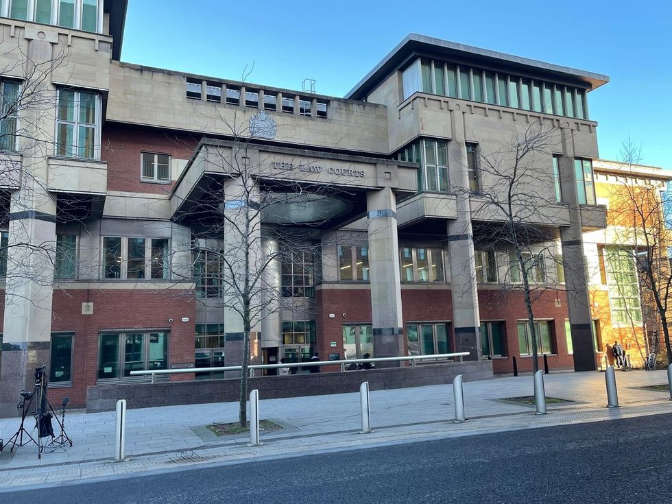 Sheffield Crown Court where Absolom Sigiyo, Romulad Houphouet, Jacek Brzozski are on trial over allegations of sexual abuse against two girls who lived at a Rotherham children's home