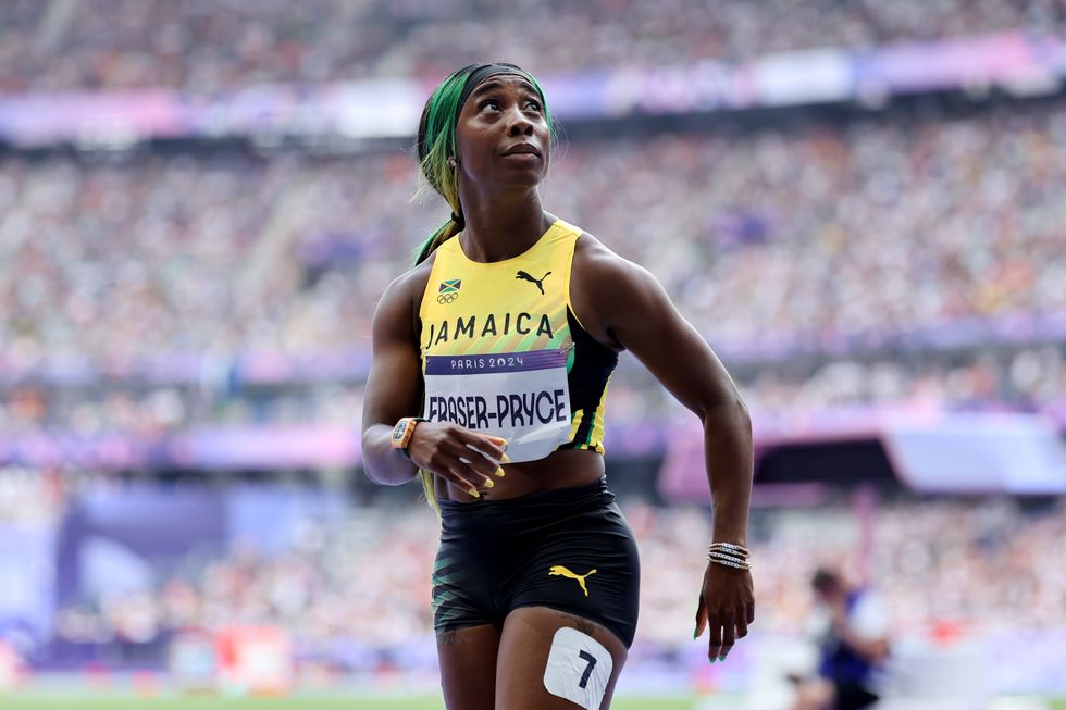 Shelly-Ann Fraser-Pryce pulled out of the women's 100m semi-finals