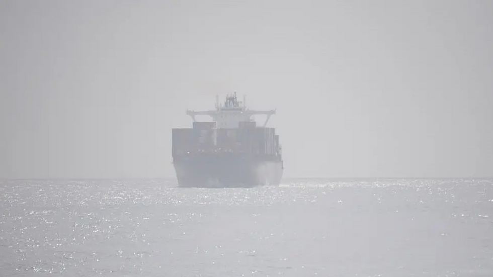 Ship in Gulf of Guinea