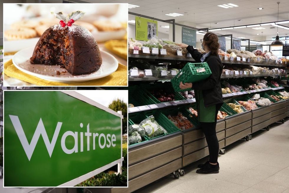 Shoppers BANNED from buying Waitrose Christmas puddings before 10am over alcohol restriction