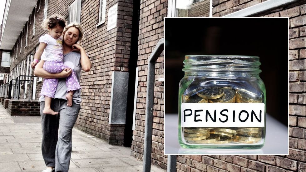 Single parents and pension