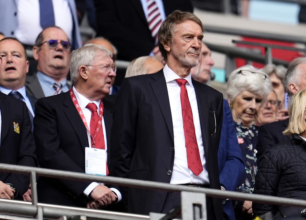 Sir Alex Ferguson Man Utd Sir Jim Ratcliffe