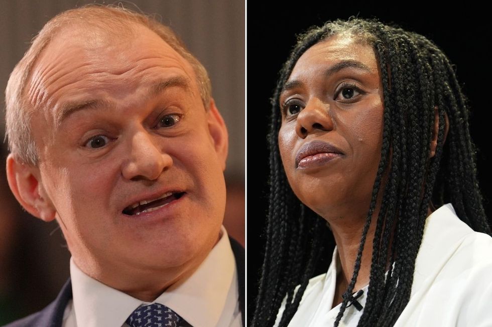 Sir Ed Davey and Kemi Badenoch