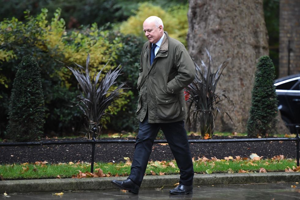 Sir Iain Duncan Smith in Downing Street