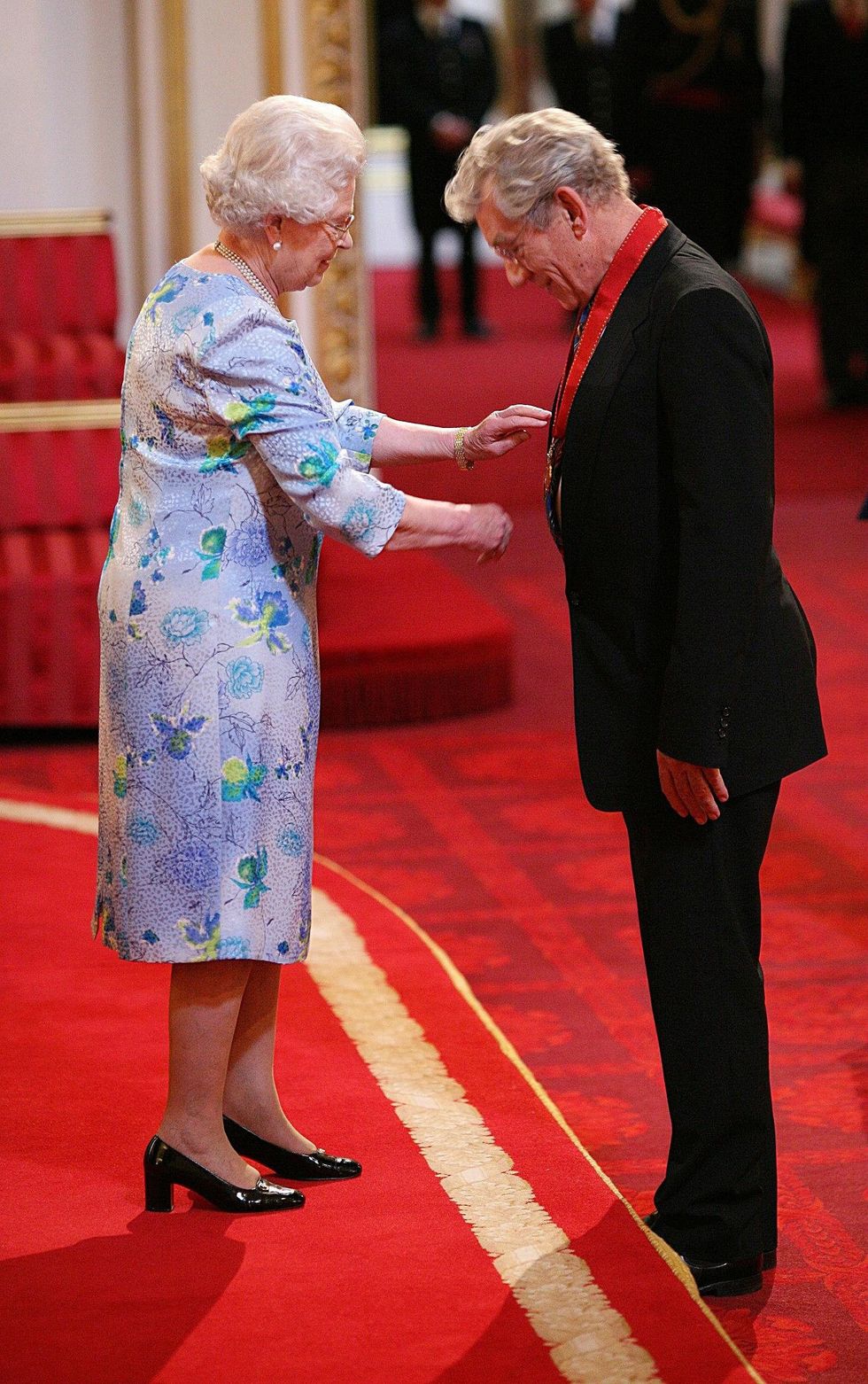 Sir Ian McKellen, Queen Elizabeth II