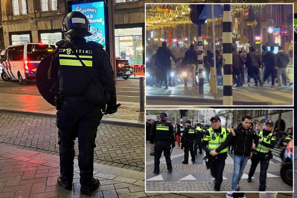 Six 'Jew hunt' attackers arrested as anti-terrorist service fears 'copycat' Amsterdam attack