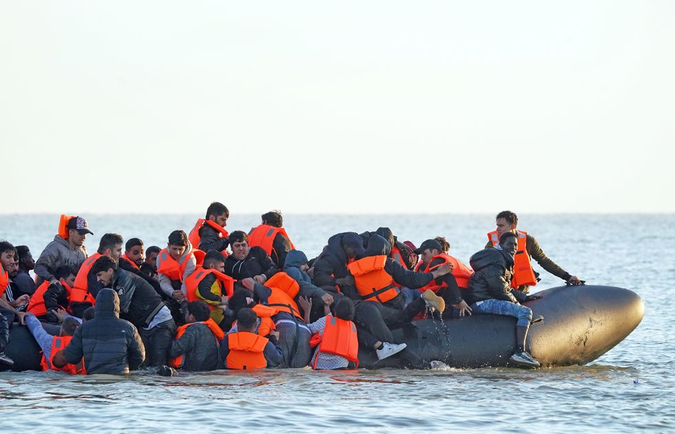 Small boat migrants