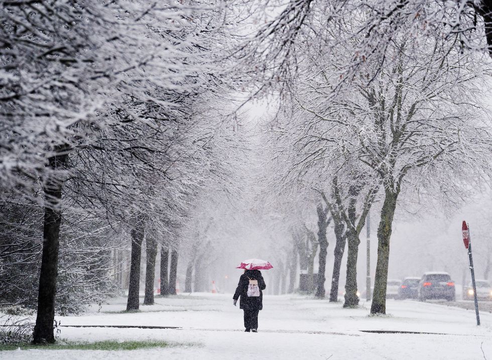 Snow in Dublin