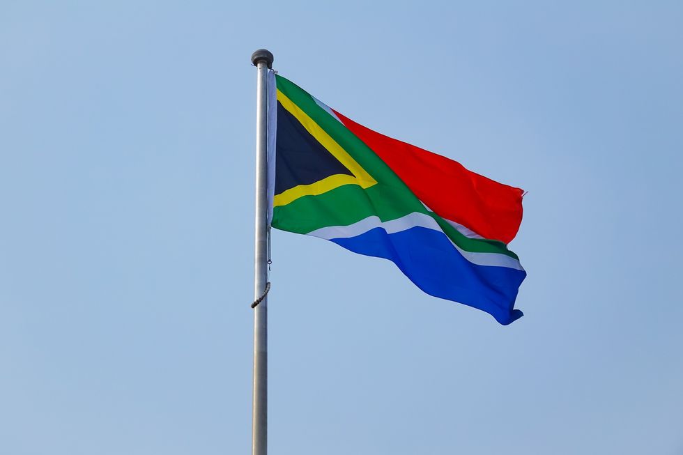 South African flag